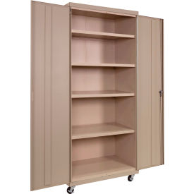 Equipto® Industrial Duty Mobile Storage Cabinet 20 Gauge 36