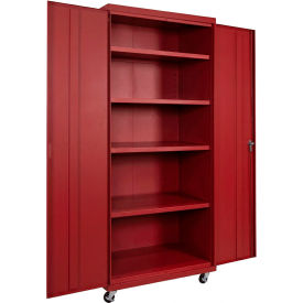 Equipto® Industrial Duty Mobile Storage Cabinet 20 Gauge 36