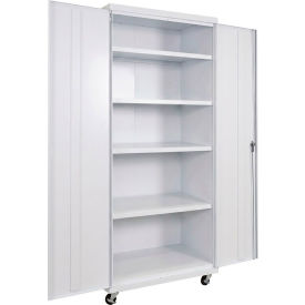 Equipto® Industrial Duty Mobile Storage Cabinet 20 Gauge 36