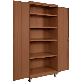 Equipto® Industrial Duty Mobile Storage Cabinet 20 Gauge 36