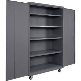 Equipto® Industrial Duty Mobile Storage Cabinet 20 Gauge 48
