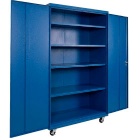 Equipto® Industrial Duty Mobile Storage Cabinet 20 Gauge 48
