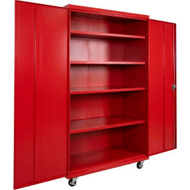 Equipto® Industrial Duty Mobile Storage Cabinet 20 Gauge 48