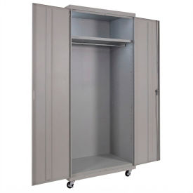Equipto® Industrial Duty Mobile Wardrobe Cabinet 36