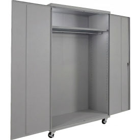 Equipto® Industrial Duty Mobile Wardrobe Cabinet 48