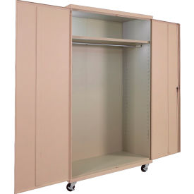 Equipto® Industrial Duty Mobile Wardrobe Cabinet 48