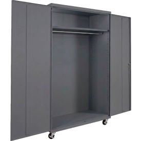 Equipto® Industrial Duty Mobile Wardrobe Cabinet 48