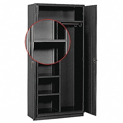 Storage Cabinet Extra 18 Half Shelf BK MPN:16032A-BK