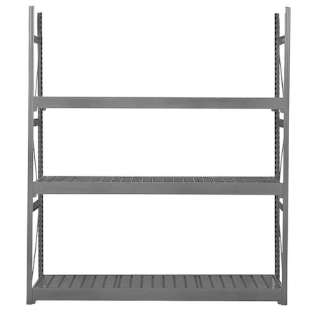 Starter Bulk Storage Rack, 24 in D, 60 in W, 3 Shelves, Putty MPN:1015D52S-PY