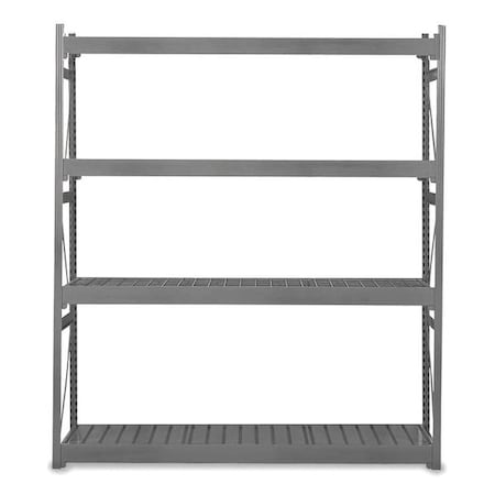 Starter Bulk Storage Rack, 30 in D, 48 in W, 4 Shelves, Office Gray MPN:1018D40S-GY