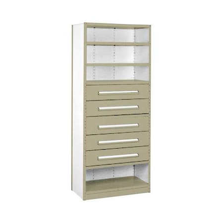 Metal Shelving Unit, 18