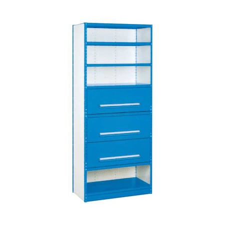 Metal Shelving Unit, 18