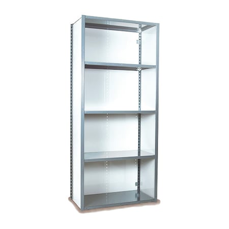 VGrip Shelf Clsd Strtr, 7X18DX42, W/5 s, LG MPN:673Y5S-LG