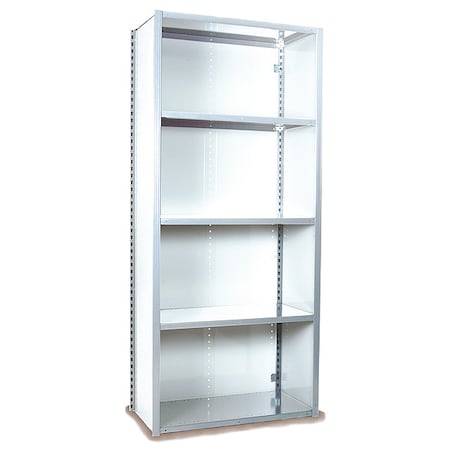 VGrip Shelf Clsd Strtr, 7X2DX4, W/5 shl, WH MPN:675W5S-WH
