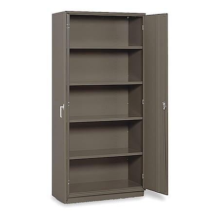 Storage Cabinet, 36 in W x18 in D x78 in H, Gray MPN:1710-GY