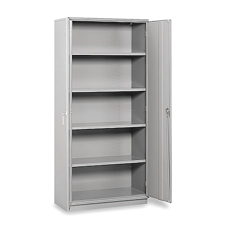 Storage Cabinet, 36 in W x18 in D x78 in H, Light Gray MPN:1710-LG