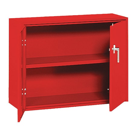 Handy Cabinet, 30 in W x 13 in D x27 in H, Red MPN:1734-RD