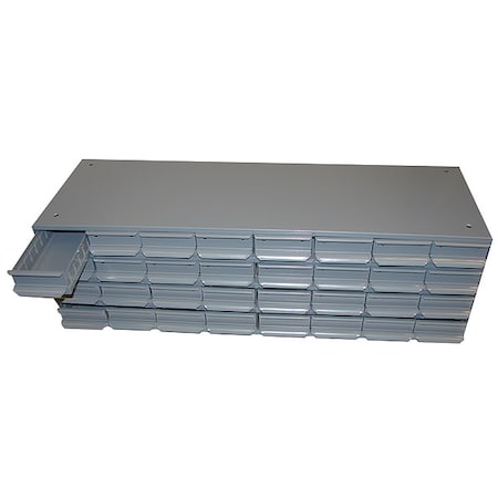 Cabinet W/ 24 Drwrs, 18x34-1/8x13-5/8, GY MPN:3417-GY