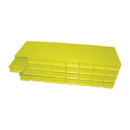 Cabinet W/ 24 Drwrs, 18x34-1/8x13-5/8, YL MPN:3417-YL