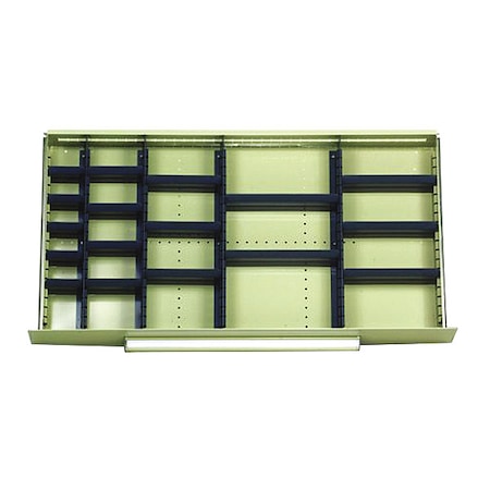 Mod Drawers Divider Set D, BK MPN:4175D20-BK