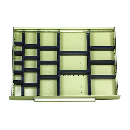 Mod Drawers Divider Set D, BK MPN:4183D10-BK