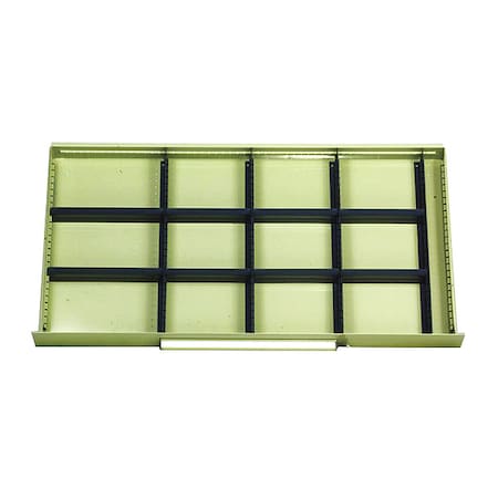 Mod Drawers Divider Set H, BK MPN:4187H15-BK