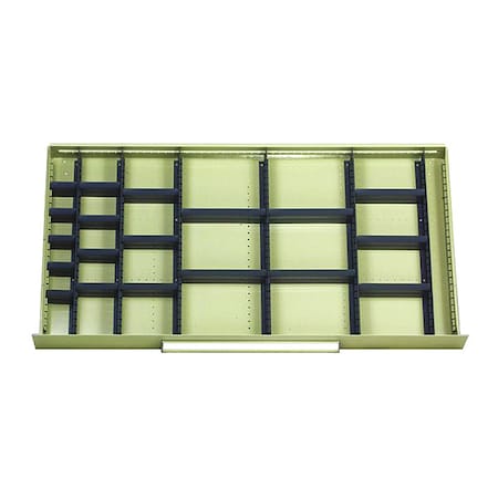 Mod Drawers Divider Set D, BK MPN:4188D20-BK