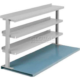 Equipto® Steel Riser W/ 3 Shelves 72
