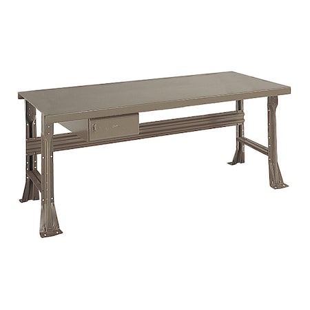 Open Leg Bench w/ Drawer, GY MPN:2223K5-GY