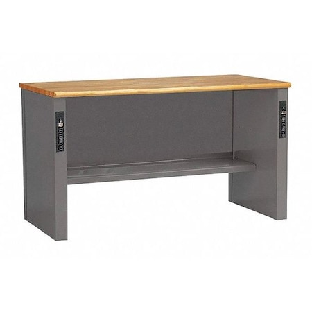 Work center, Butcher Block, 4 ft. W, 33-1/2