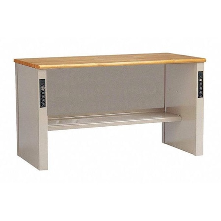 Work center, Butcher Block, 4 ft. W, 33-1/2