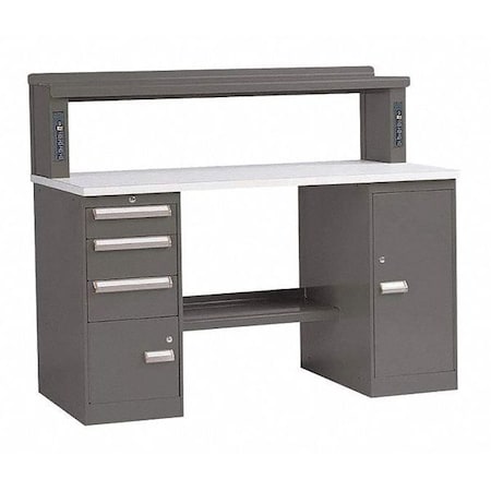 Workbench, Office Gray, 60