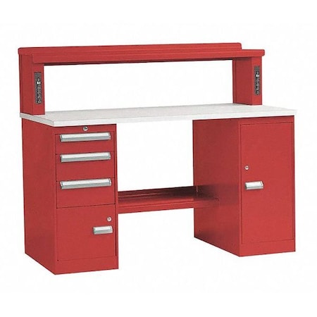Workbench, Cherry Red, 60