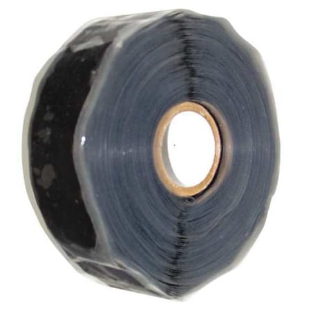 Repair Tape, Silicone, Black, 12 yd L, 1 in W MPN:GL20B67000