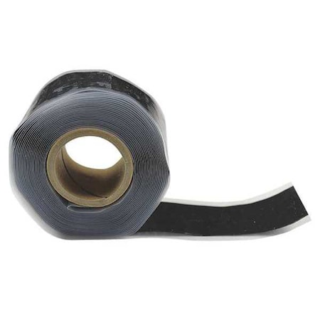 Repair Tape, Silicone, Black, 4 yd L, 1 in W MPN:GL20B676BI