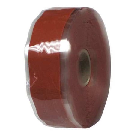 Repair Tape, Silicone, Red, 12 yd L, 1 in W MPN:GL20R67000