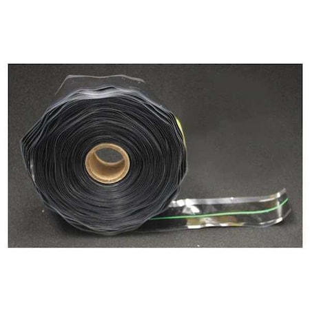 Repair Tape, Silicone, Black/Green, 12 yd L MPN:GL40B67G00