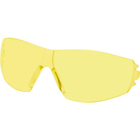 Delta Plus Go-Specs II™ Full Frame Safety Glasses Replaceable Amber AF/PC Lens Black/Gray WELGG45AAF