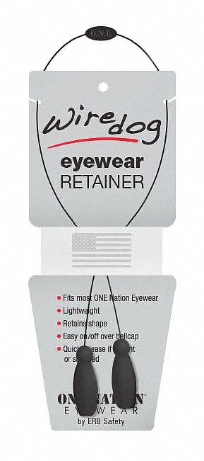 Eyewear Retainer Black Slip On 16-1/2 L MPN:15750