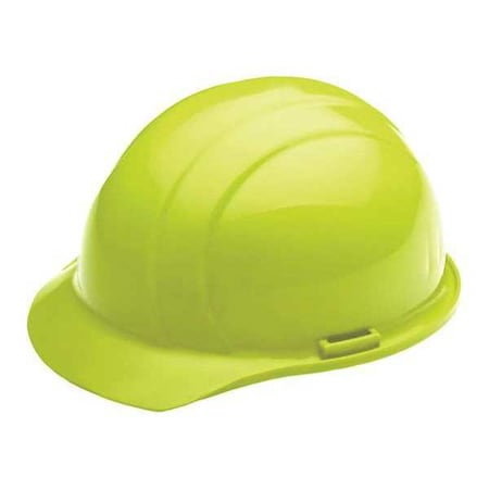 Safety Hat, 4 Point, Hi-Vis, Lime MPN:19760L