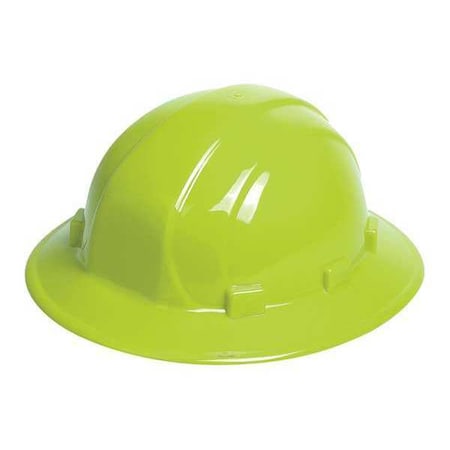 Full Brim, Ratchet Hat, Hi Vis, Lime MPN:19920L