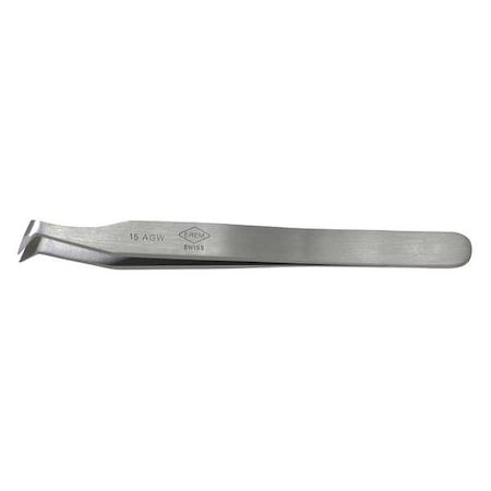 Precision Tweezers, 4-1/2In, Manual MPN:15AGW