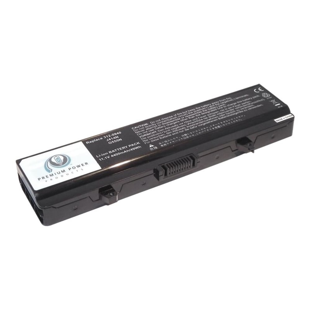Premium Power Products Compatible Laptop Battery Replaces Dell 312-0940, 312-0940-EV7, 3120940, B-5128, D - 3120940ER MPN:312-0940-ER