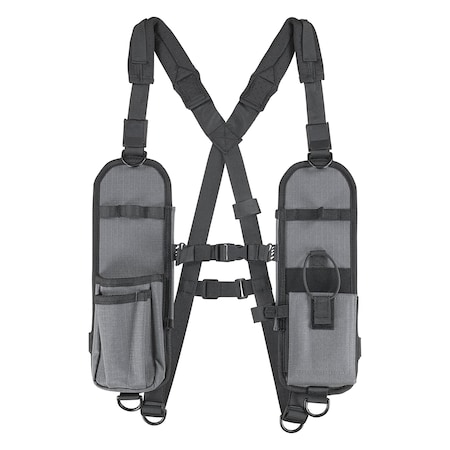 Gray Dual Shoulder Radio Holster MPN:3144