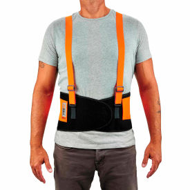 Ergodyne® ProFlex® 100 Economy Hi-Vis Back Support Orange XS 11881