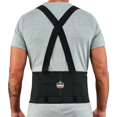 1650 3XL Black Elastic Back Support Brace MPN:11097
