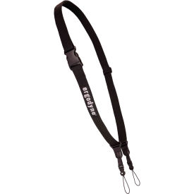 Ergodyne Squids 3134 Barcode Scanner Sling Lanyard for Mobile Computers Black 19166