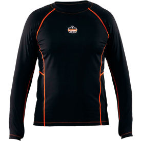 Ergodyne N-Ferno® 6435 Thermal Base Layer Long Sleeve Shirt Black Medium 40203