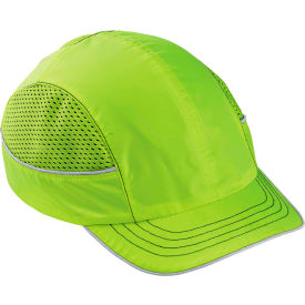 Ergodyne® Skullerz® 8950 Bump Cap Lime Short Brim One Size 23333