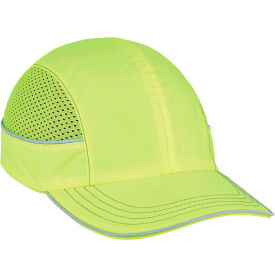 Ergodyne® Skullerz® 8950 Bump Cap Lime Long Brim One Size 23335